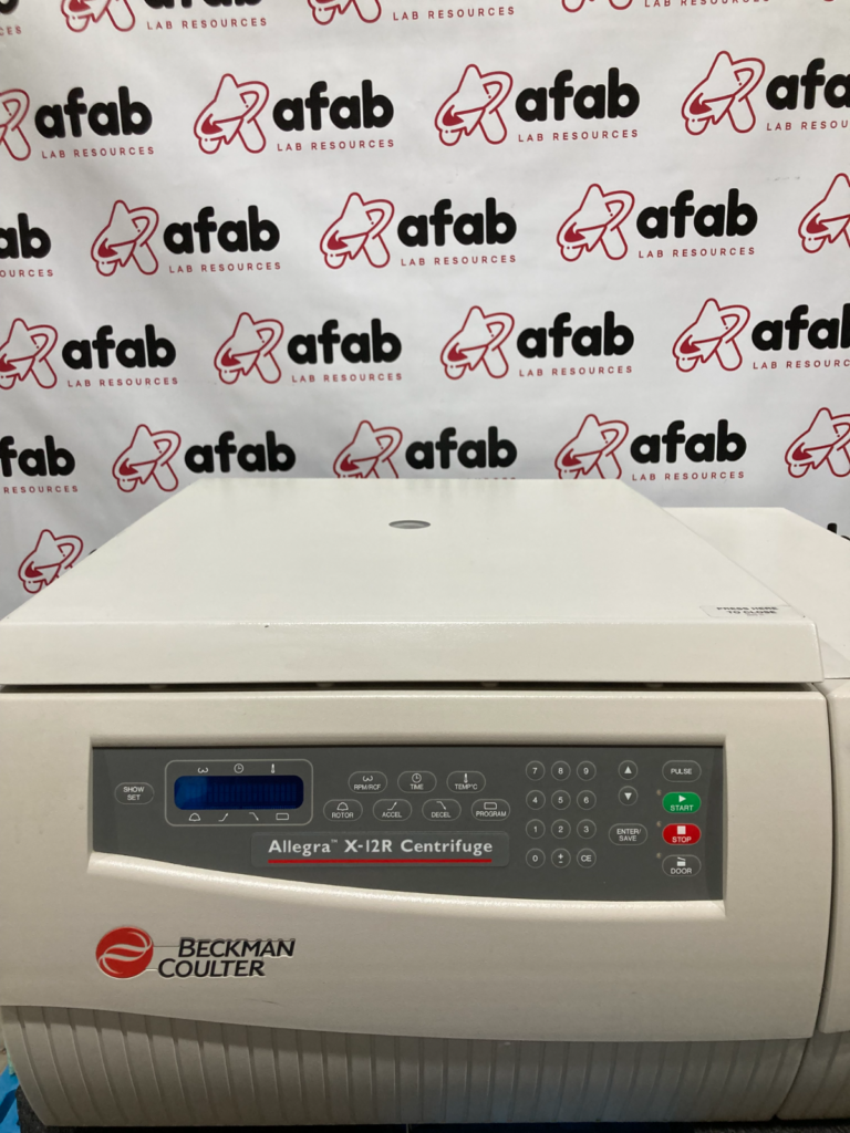 Beckman Coulter Allegra X-12R Centrifuge w/FX6100 Rotor - AFAB Lab ...