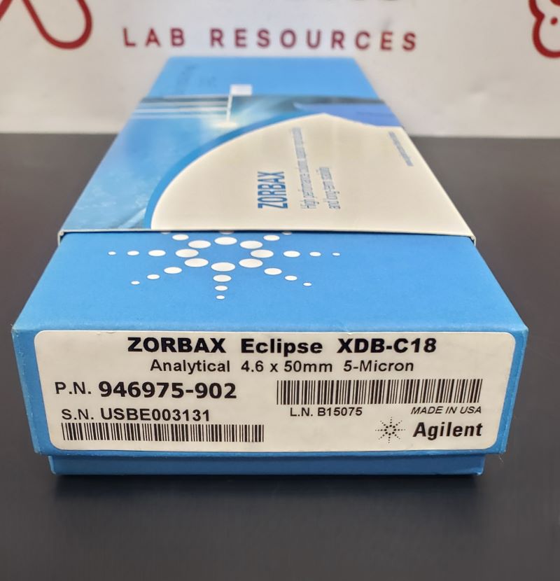 Agilent Zorbax HPLC Column Eclipse XDB-C18 Analytical 4.6 x