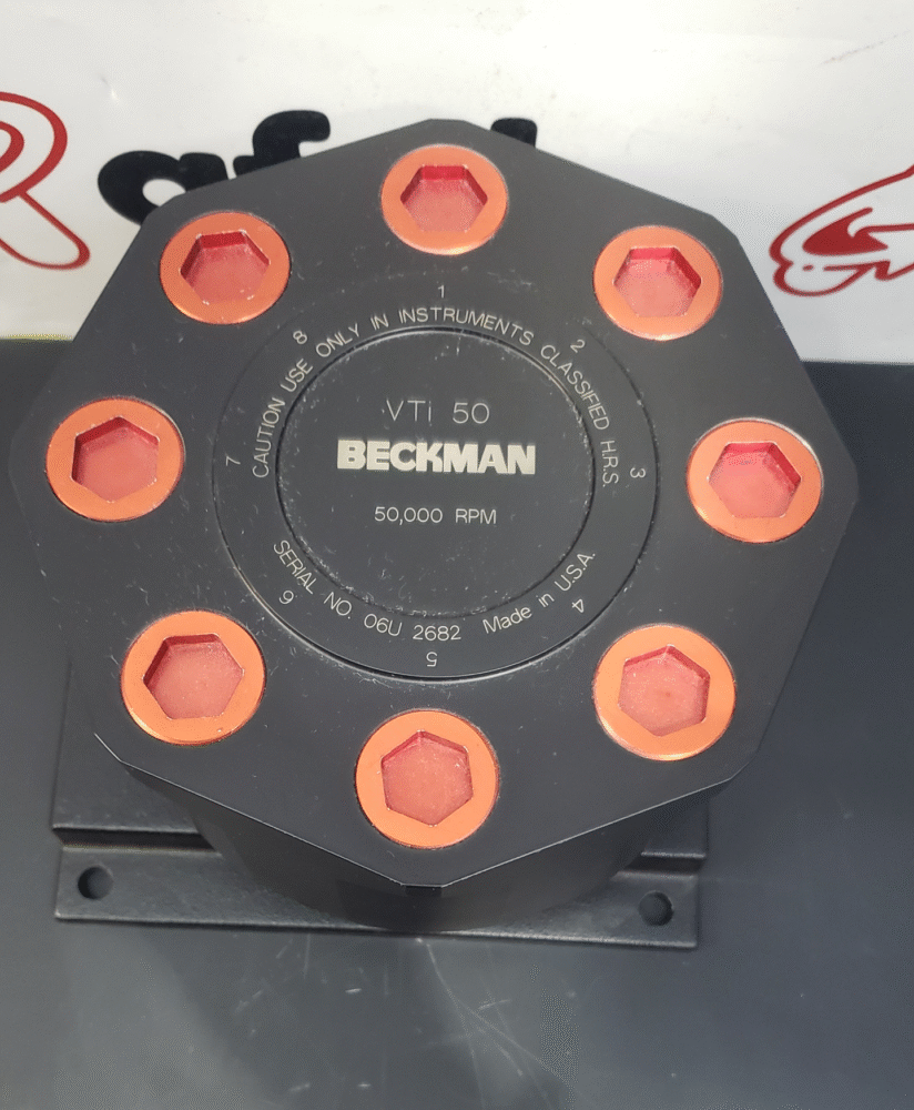 Beckman VTi 50 Vertical Tube Ultracentrifuge Rotor w/ Stand