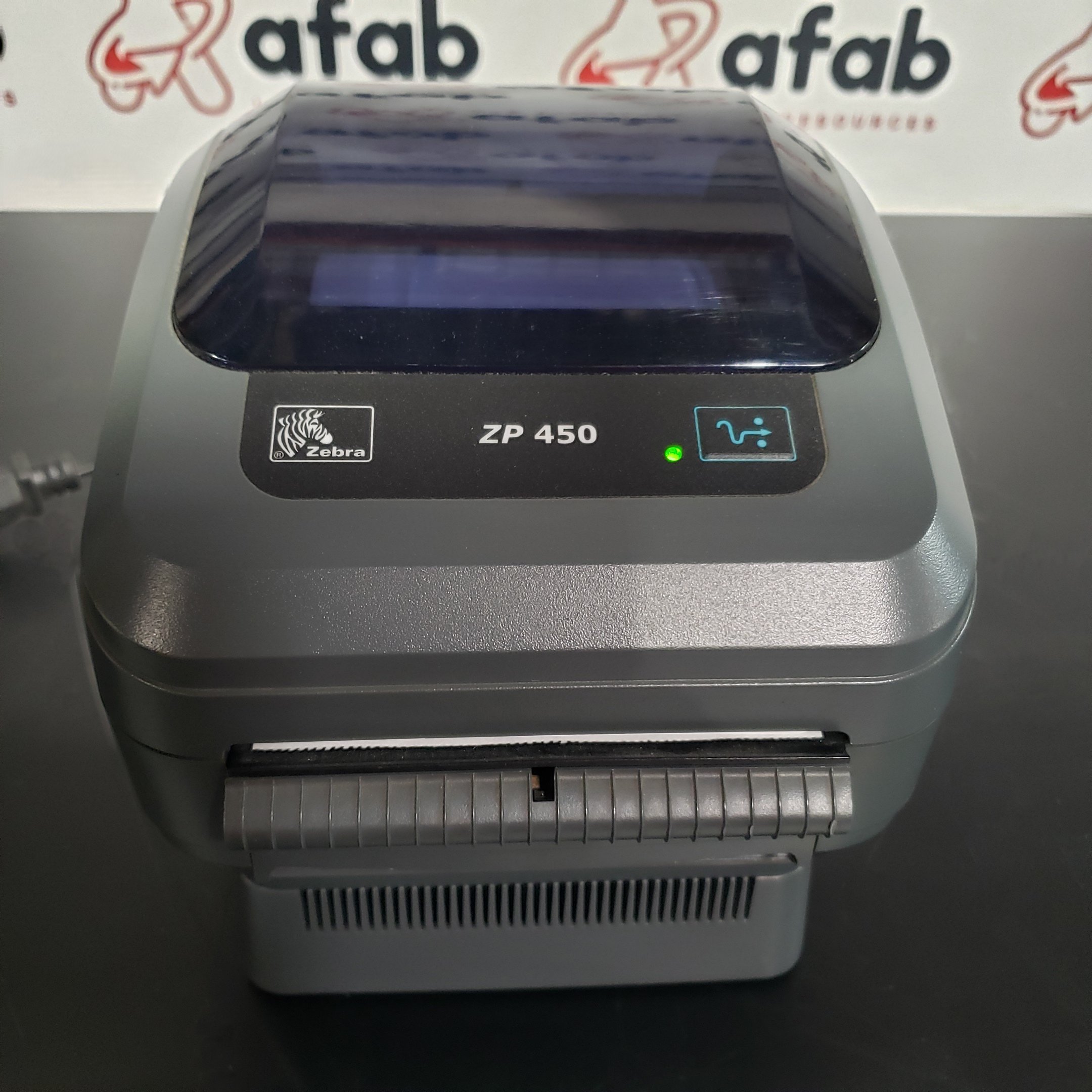Zebra ZP450 Label Printer Paper Size: 4