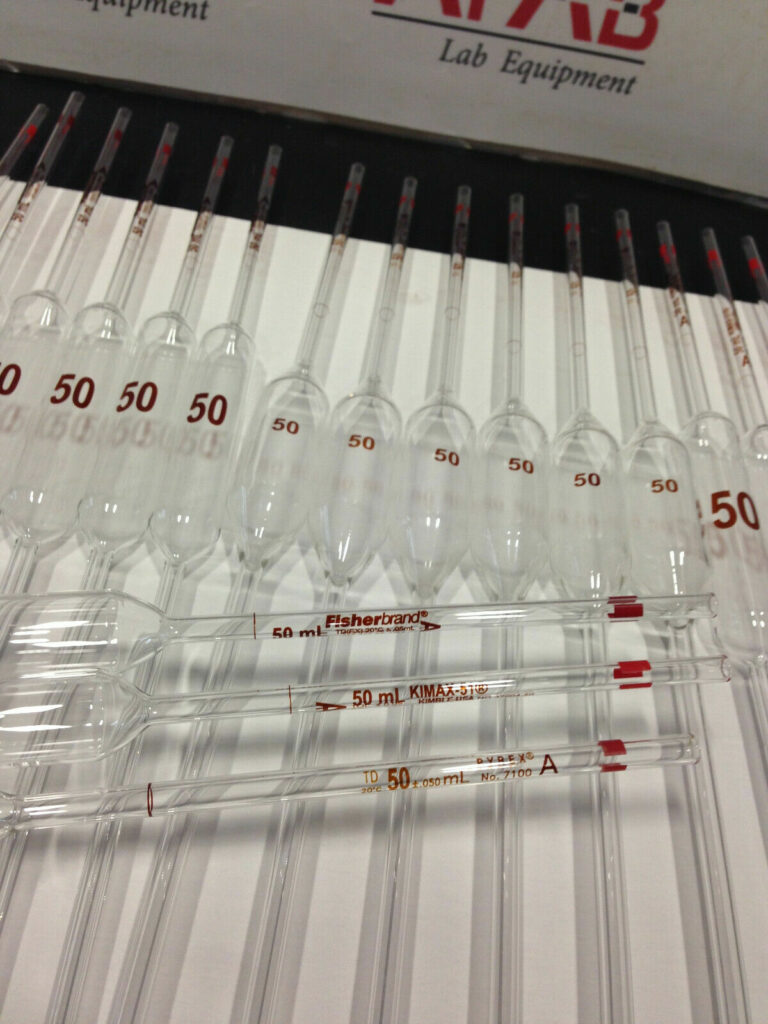 50 mL Volumetric Pipettes (Lot of 19) AFAB Lab Resources