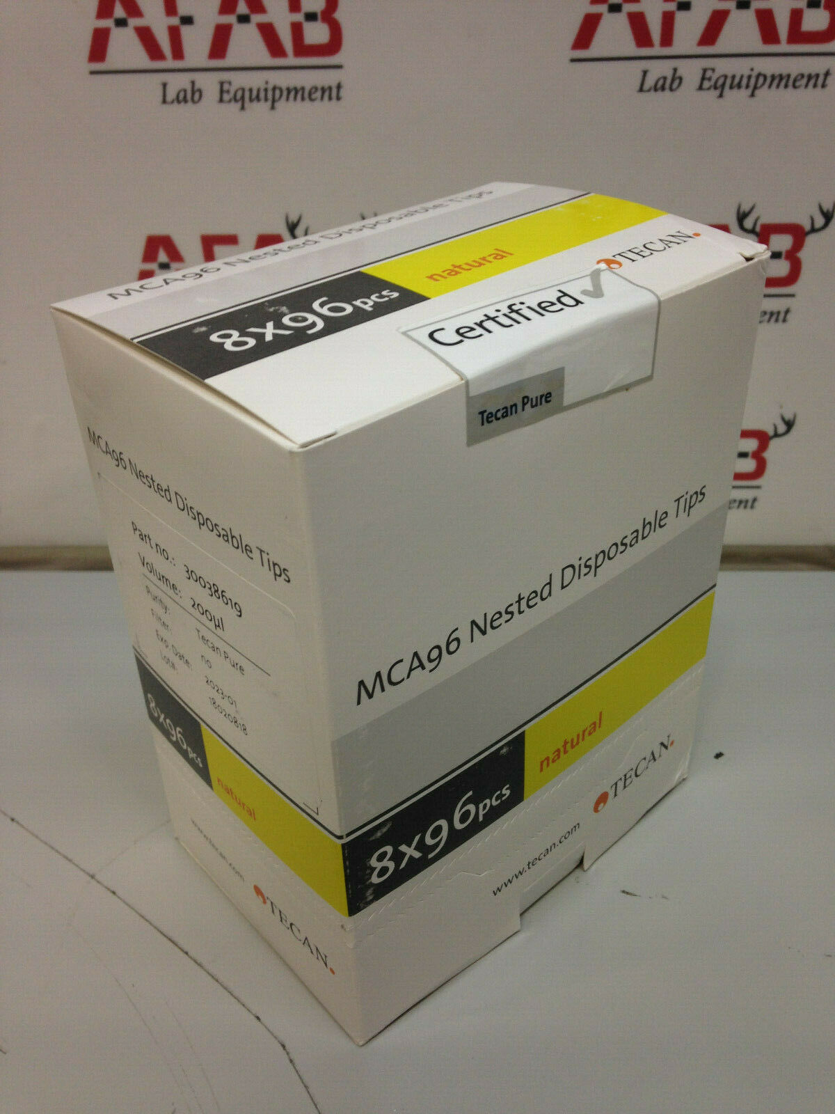Tecan MCA96 Nested disposable Tips (8×96) - AFAB Lab Resources